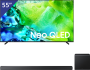 Samsung 55 inch Neo QLED TV + Soundbar met Subwoofer
