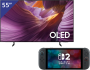 Samsung 55 inch OLED 4K TV + Nintendo Switch 2