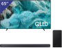 Samsung 65 inch QLED TV + Soundbar met Subwoofer