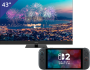 Thomson 43 inch QLED 4K TV + Nintendo Switch 2