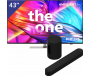 Philips 43 inch TV + Sonos Beam + Sub mini