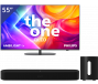 Philips 55 inch TV + Sonos Beam + Sub mini