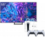 Samsung 55 inch QLED TV + PlayStation 5
