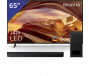 Sony 65 inch Ultra HD TV + Sony Bravia Theatre Bar + Subwoofer