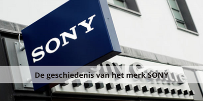 De geschiedenis van het merk Sony