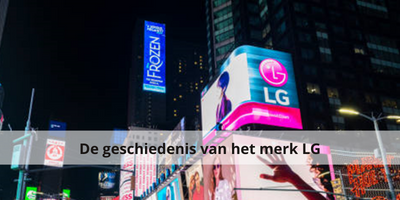 De geschiedenis van het merk LG