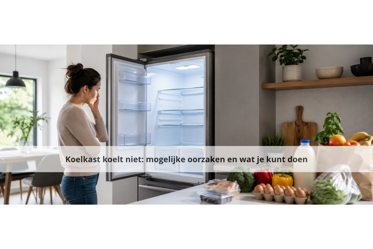 Koelkast koelt niet: mogelijke oorzaken en wat je kunt doen