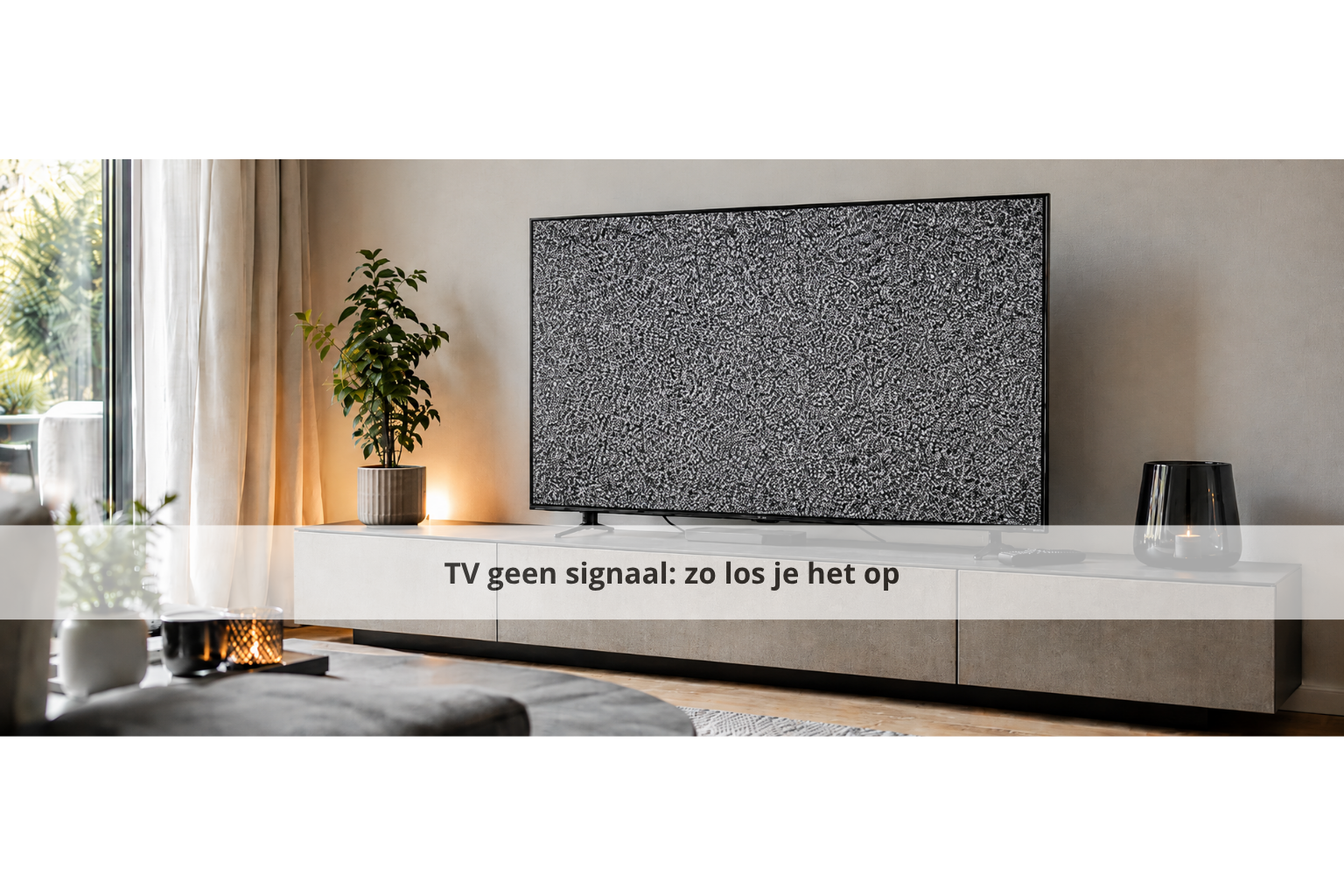 TV geen signaal: zo los je het op