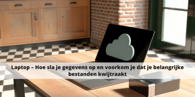 Laptop: Hoe sla je gegevens op en voorkom je dat je belangrijke bestanden kwijtraakt