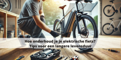 Hoe onderhoud je je elektrische fiets? Tips voor een langere levensduur