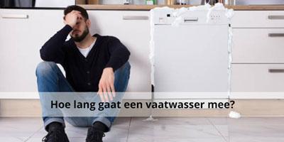 Hoe lang gaat een vaatwasser mee?