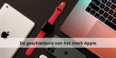 De geschiedenis van het merk Apple