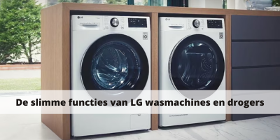 De slimme functies van LG wasmachines en drogers