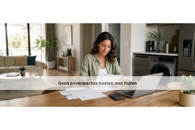 Geen onverwachte kosten met huren