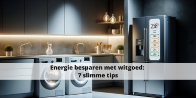 Energie besparen met witgoed: 7 slimme tips