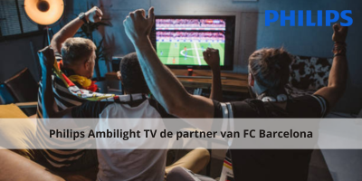 Philips Ambilight TV de partner van FC Barcelona