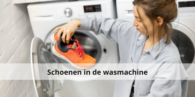 Schoenen in de wasmachine; hoe doe je dit?