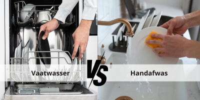 Vaatwasser versus Handafwas