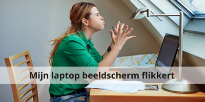 Verslijten abstract Handschrift Flikkerend laptop beeldscherm | Skala.nl